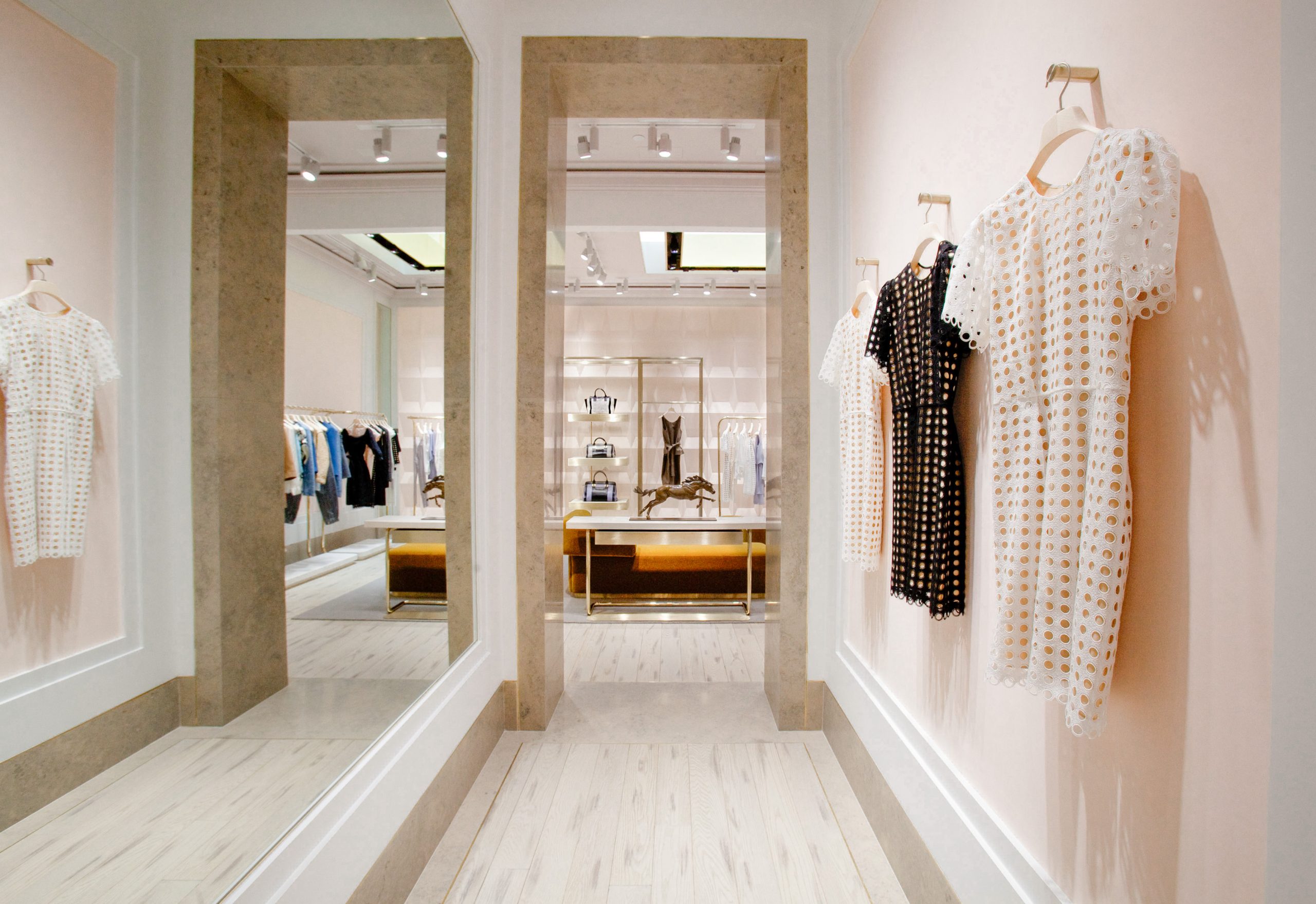 Chloé Boutique at Saint Honoré, Paris store design