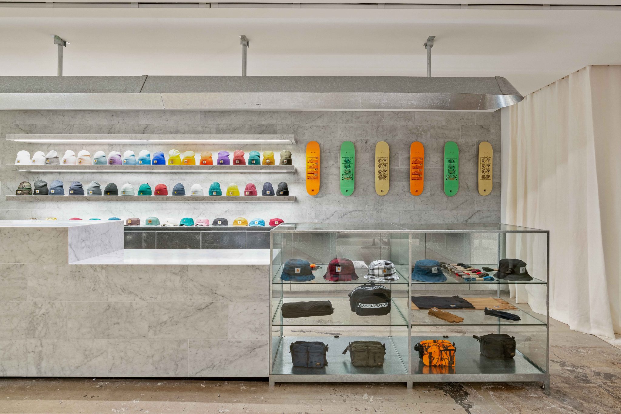 2,800 SF Interior Fit-Out for Carhartt WIP in California
