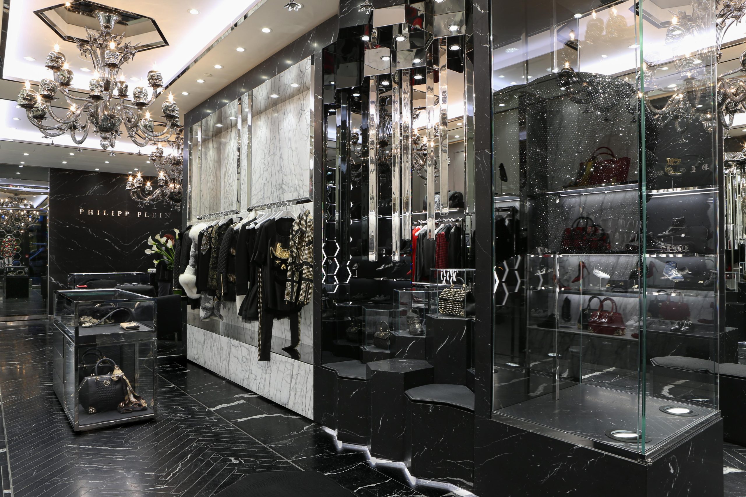 A Philipp Plein Clothing Store At Westfield Century City In Los