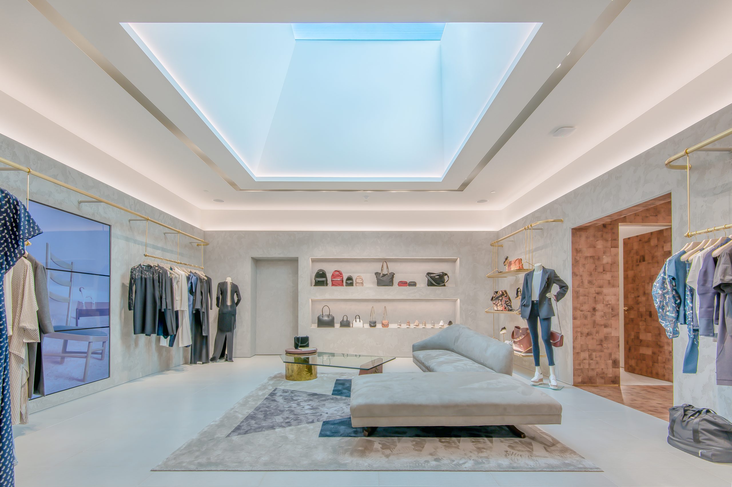 Interior Fit-Out for Stella McCartney in Costa Mesa, CA