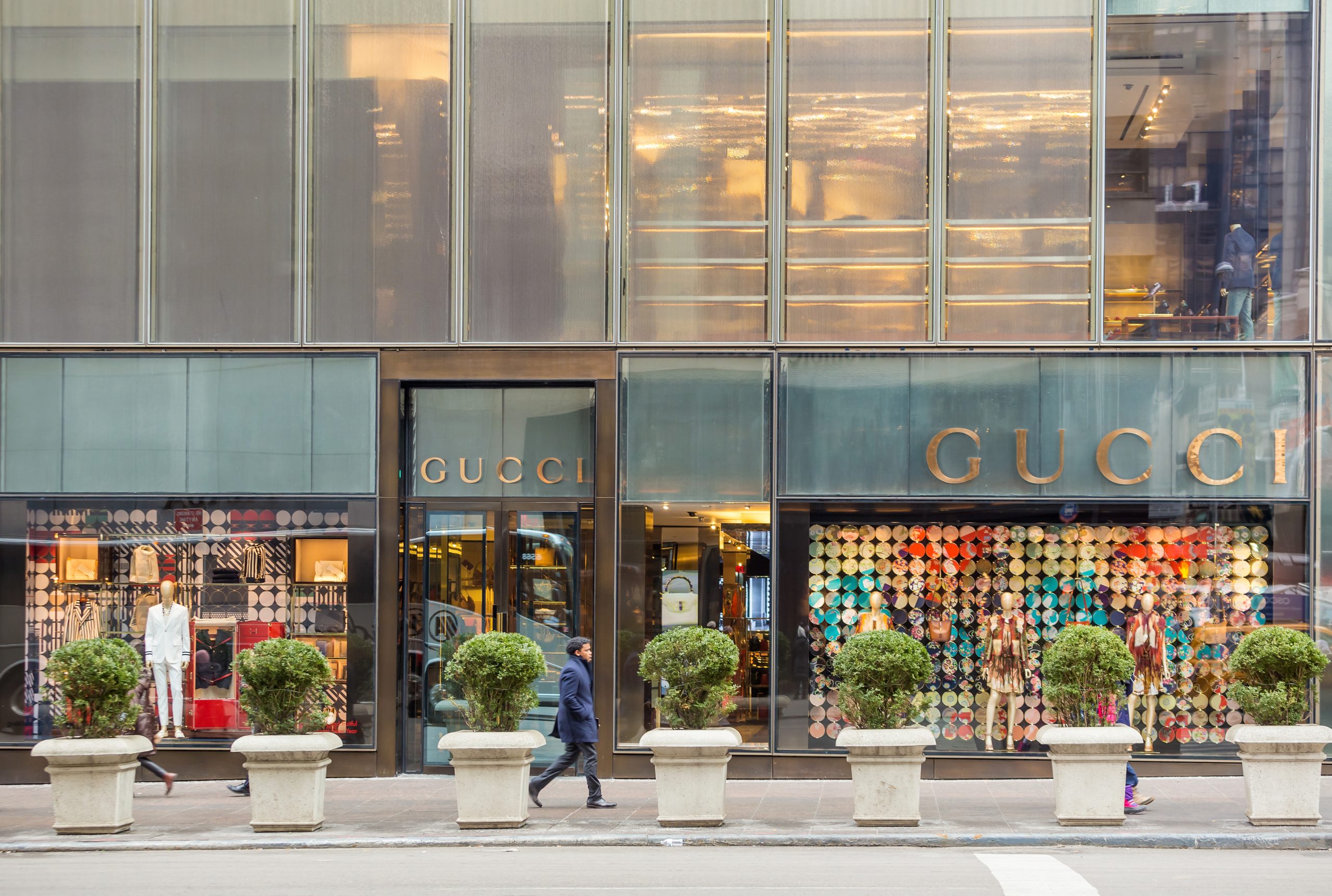 Gucci Exclusive Installations and Window Takeovers at Saks Fifth Avenue