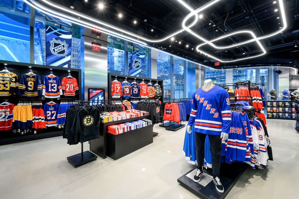 JRM Completes Work On New Flagship NHL Store In NYC JRMCM