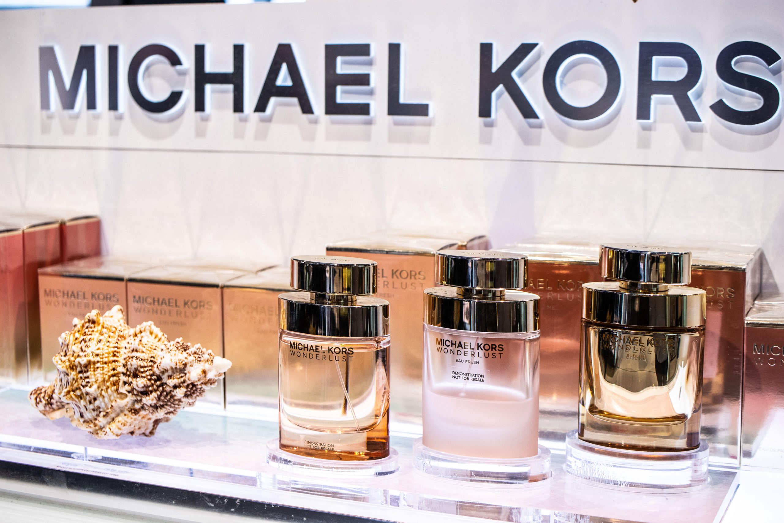 New Sales Displays, Fitting Rooms & More for Michael Kors