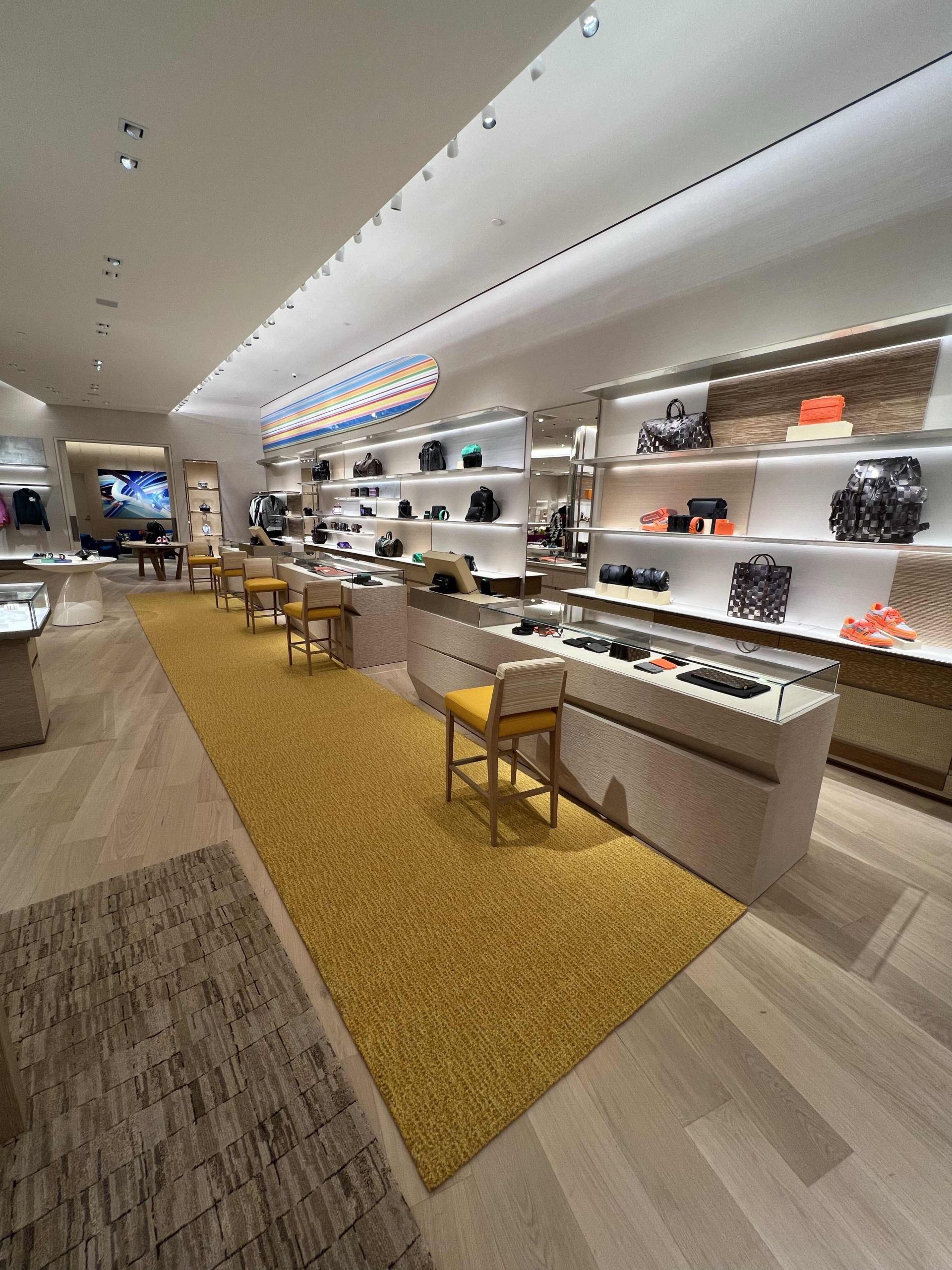 Louis Vuitton Brookfield Place, clothing store, United States, New