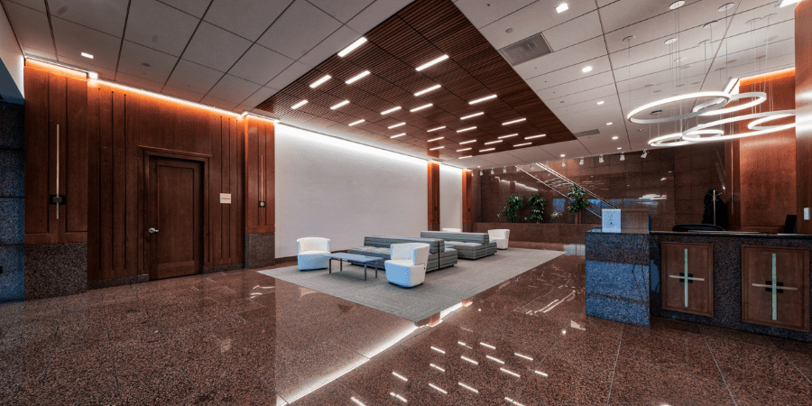 corporate office reception